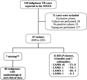 Genetic Clustering of Tuberculosis in an Indigenous Community of Brazil.
